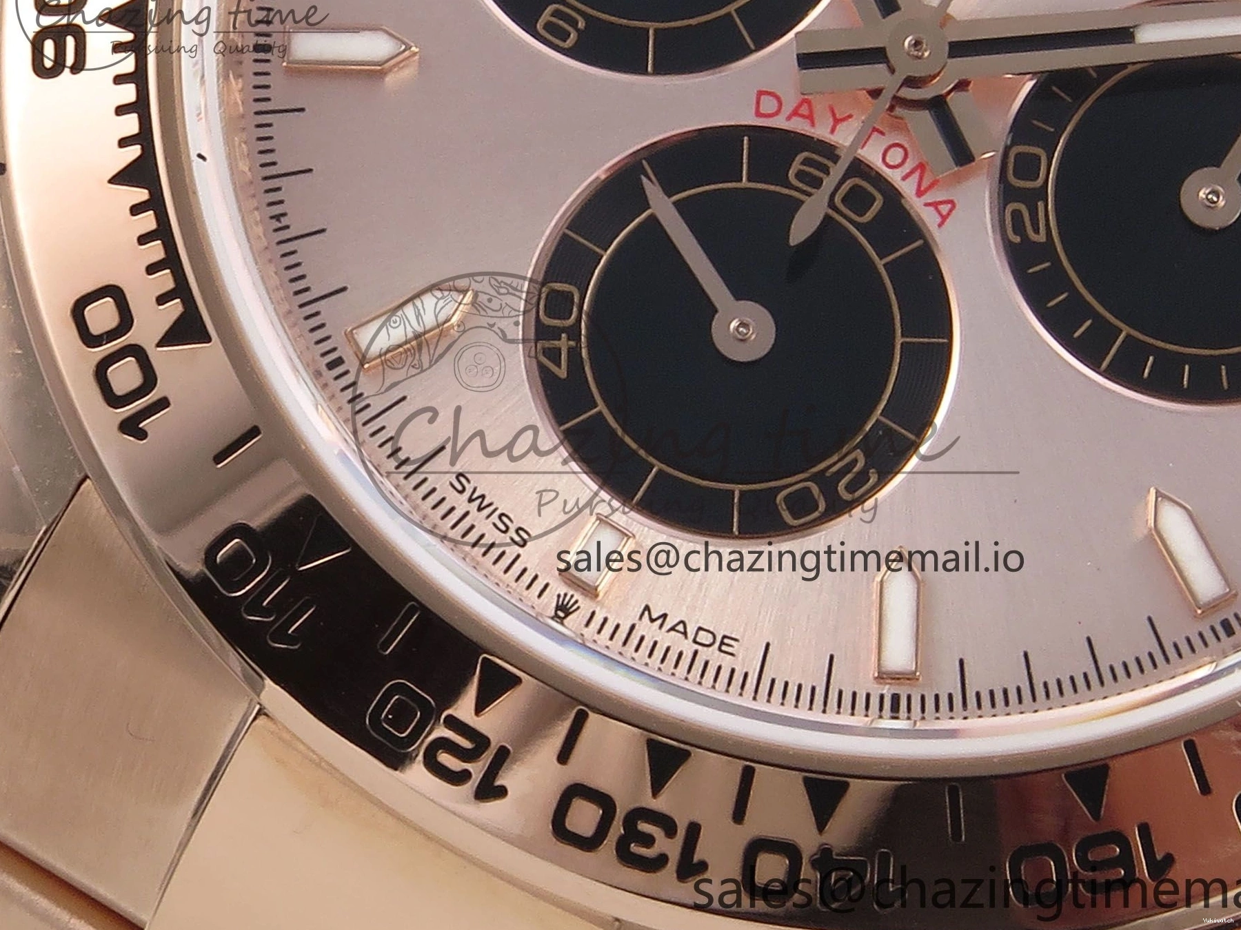 SH4131 Dial V5 Edition 126505 Braclet RG QF on 1:1 RG Daytona Best Black 0510